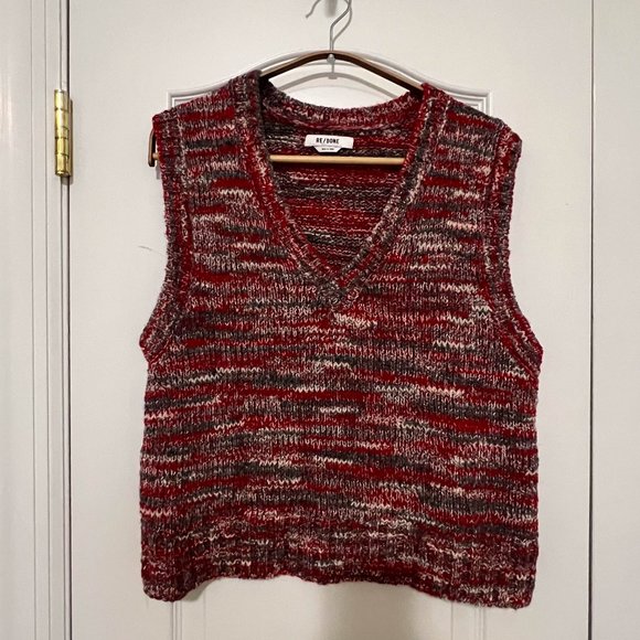 Re/Done Sweater Vest M - Picture 1 of 7